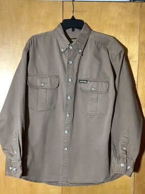 Remington Brown Button-Down Casual Shirt